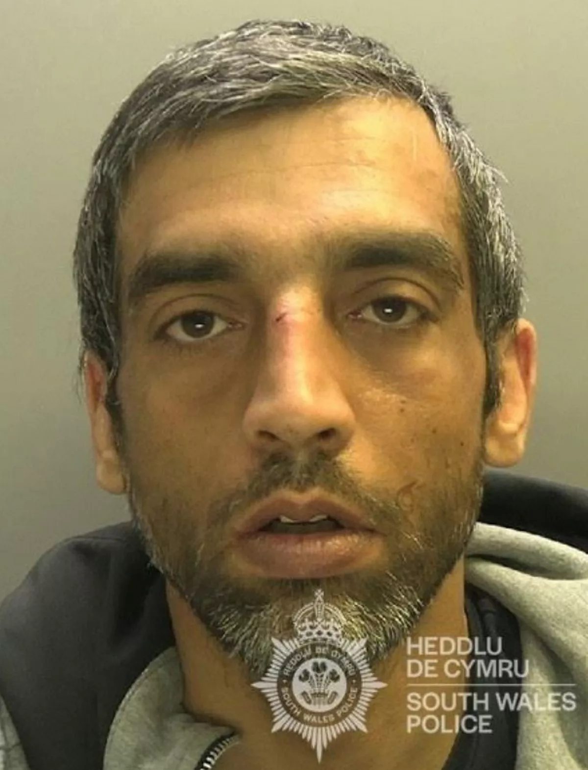 Police custody pic of man 