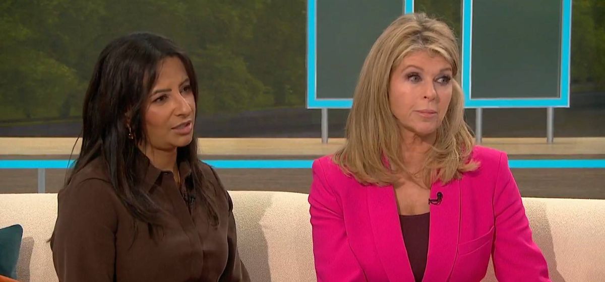 Ranvir Singh and Kate Garraway on GMB