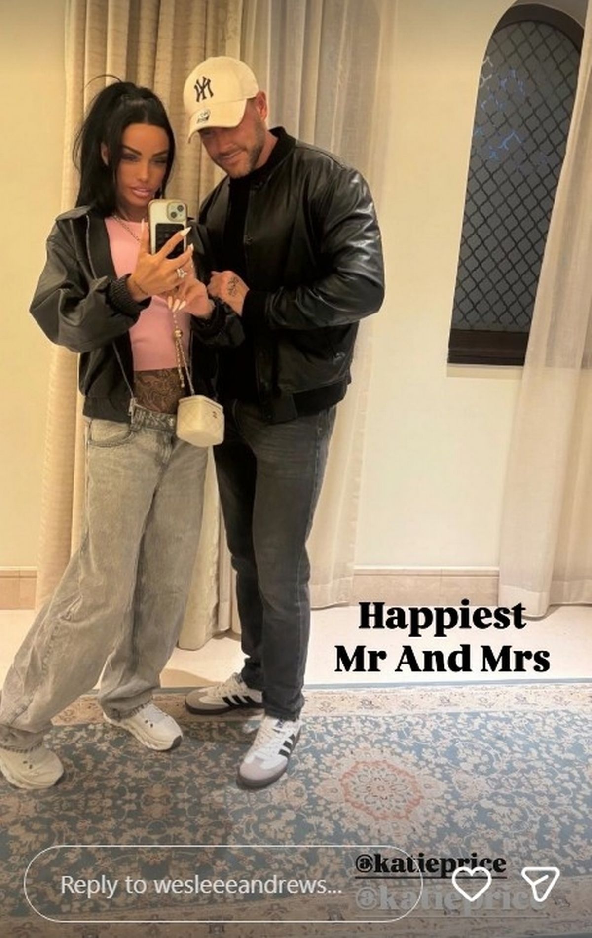 Katie Price and Lee Andrews