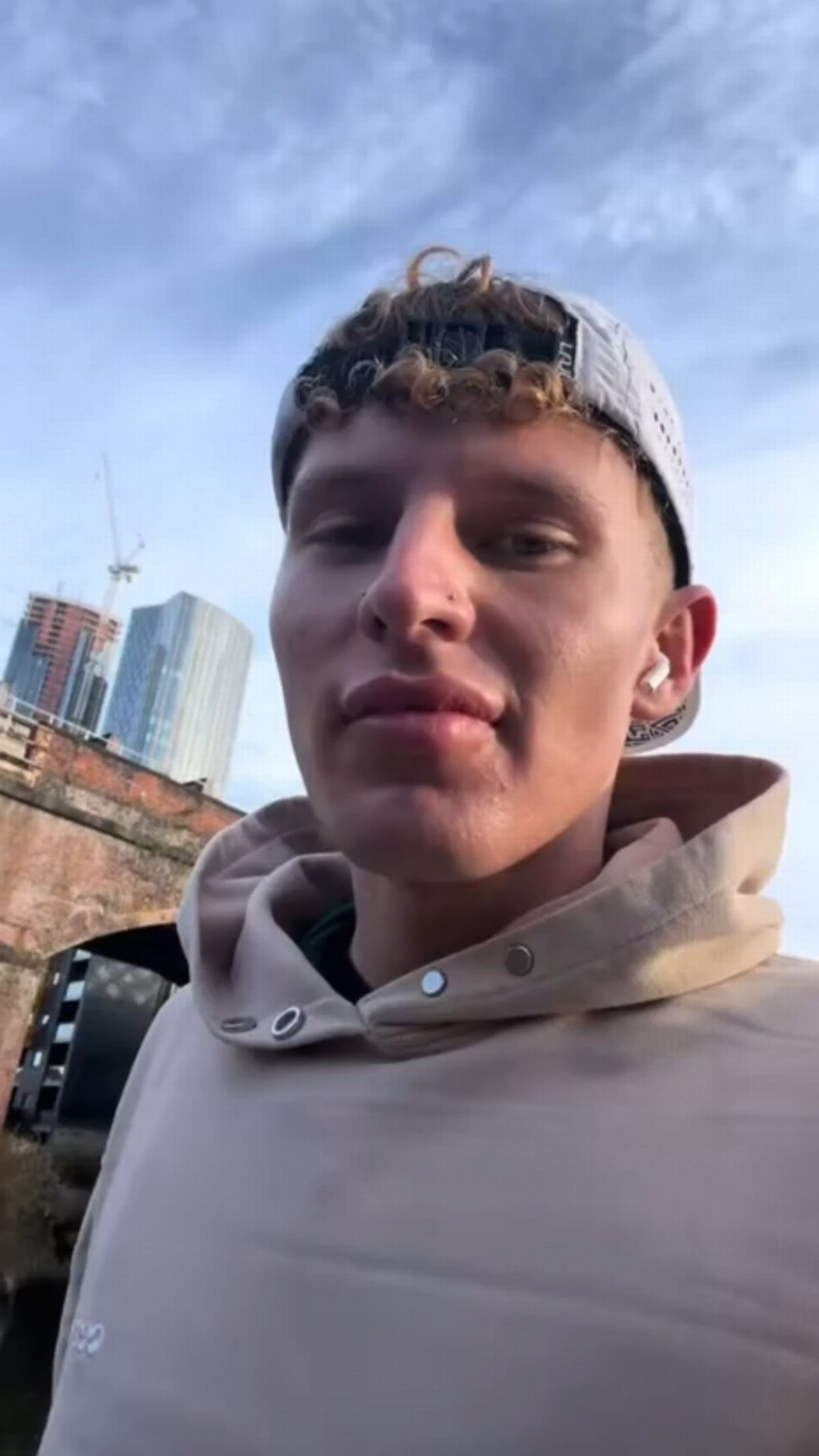 Josh Fairhurst found himself in a TikTok video filmed using Meta glasses