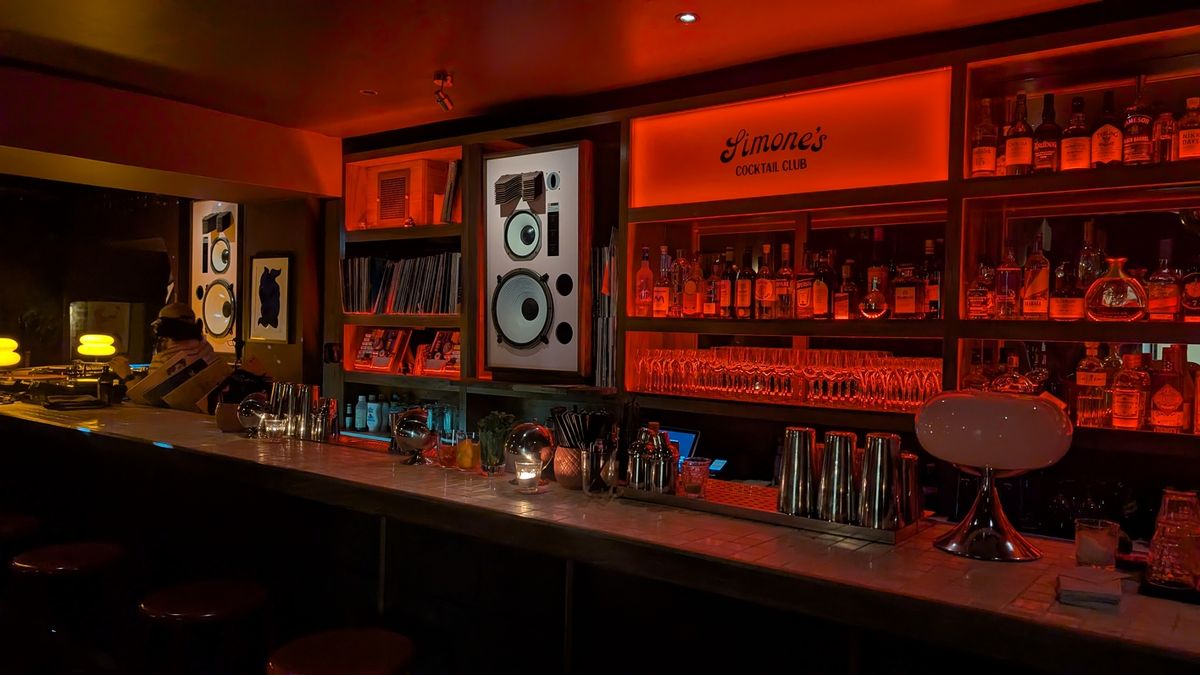 Simone's Cocktail Club bar area