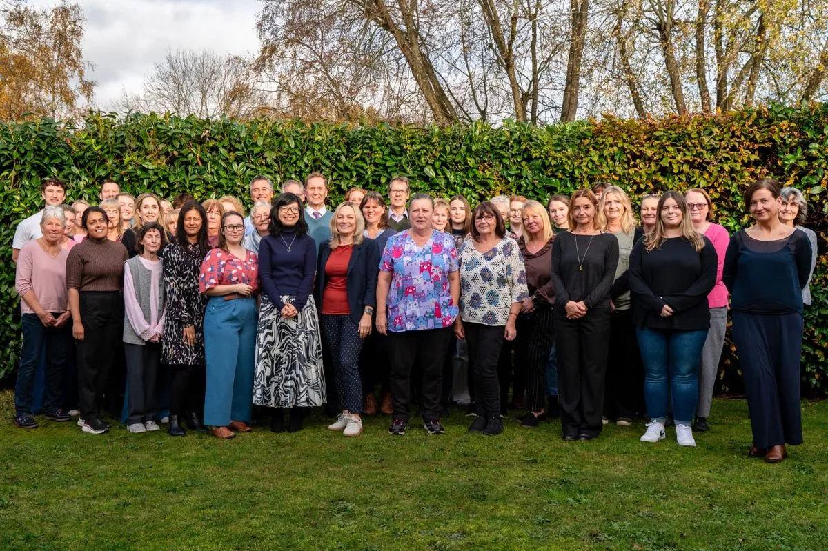 Staff photo of Binscombe Medical Centre, Godalming.
