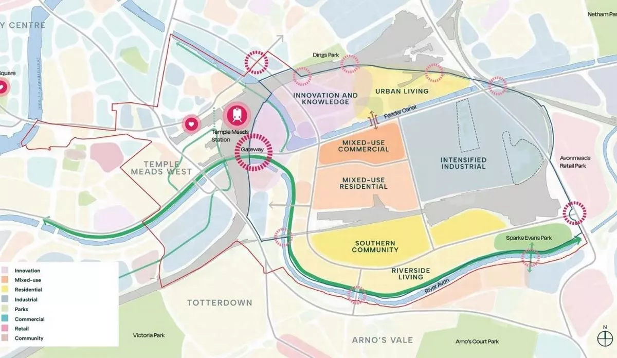 The masterplan for the Temple Quarter regeneration area is being consulted on from Monday, June 23, 2025