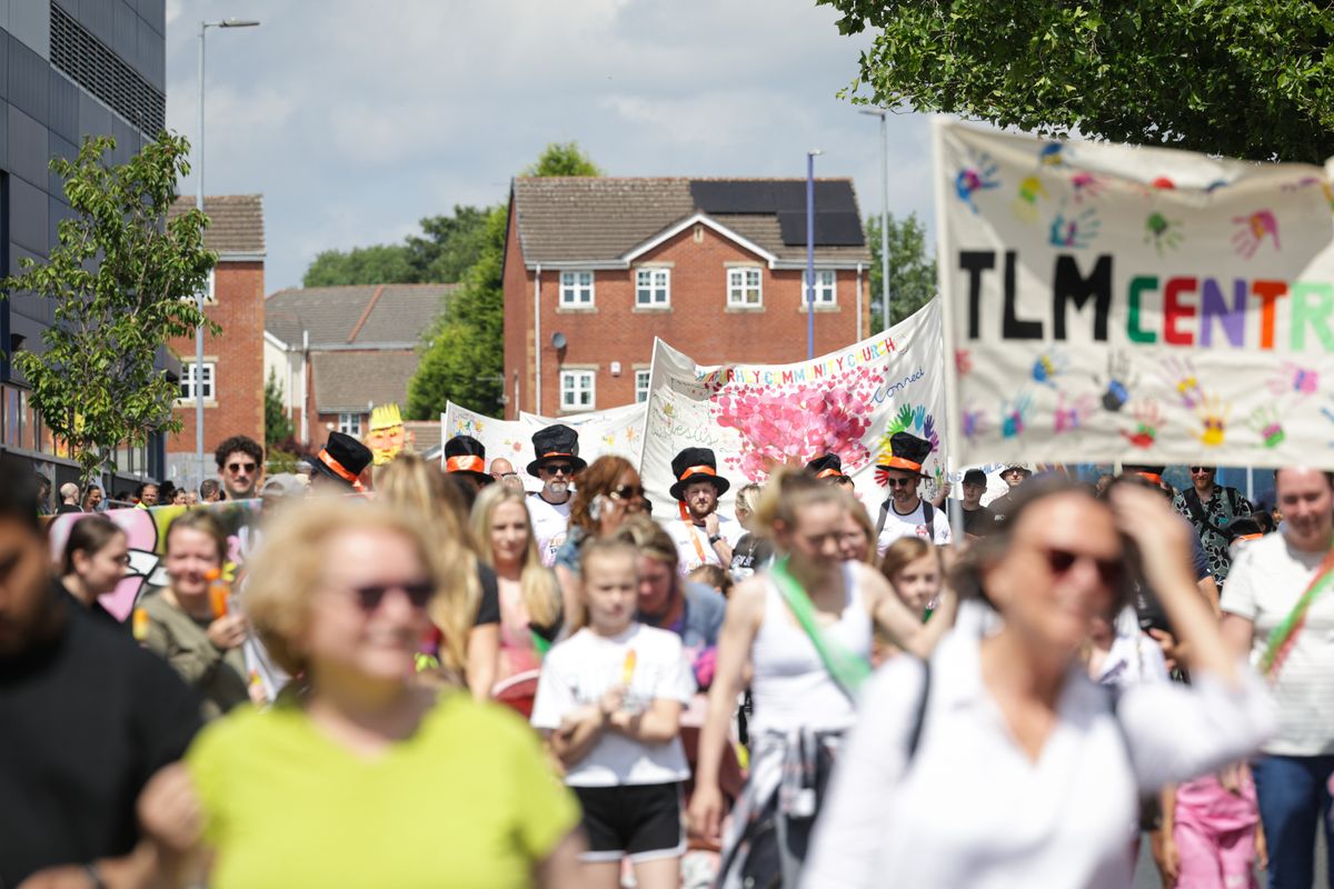 The Harpurhey Together Parade last year.