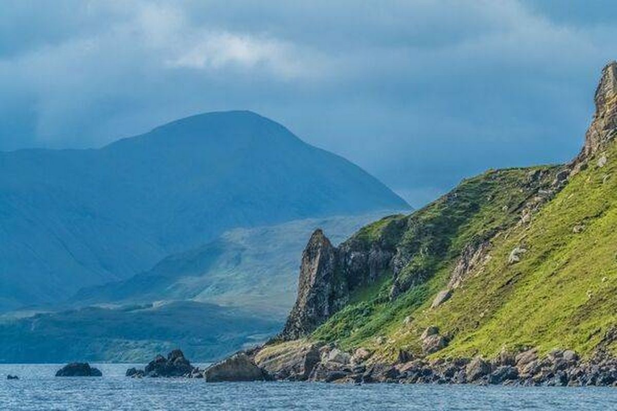 The Isle of Skye. Scottish Highlands - stock photo
