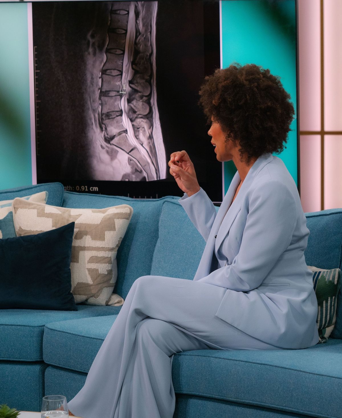 She's previously shared news about it on This Morning