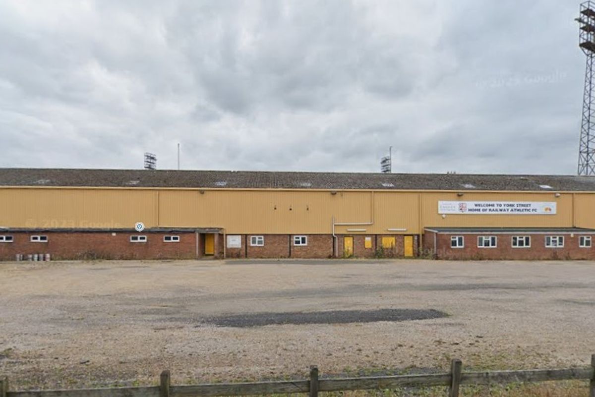 View of the York Street stadium in Boston