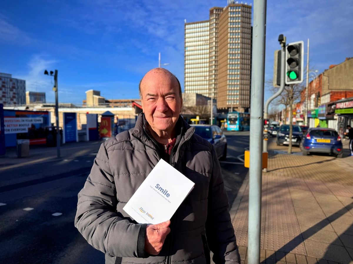 Walter Moore, 82, has lived in Bootle all his life