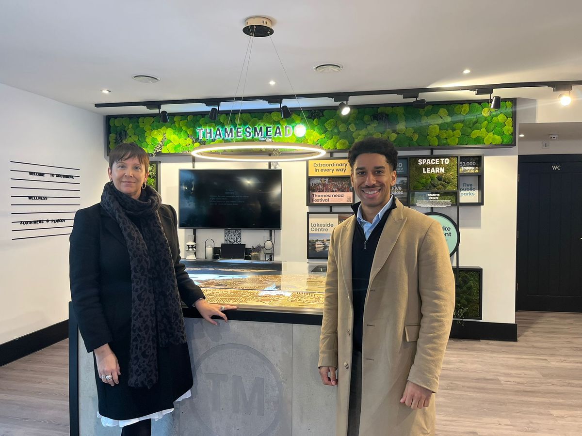 James Small-Edwards and Elly Baker