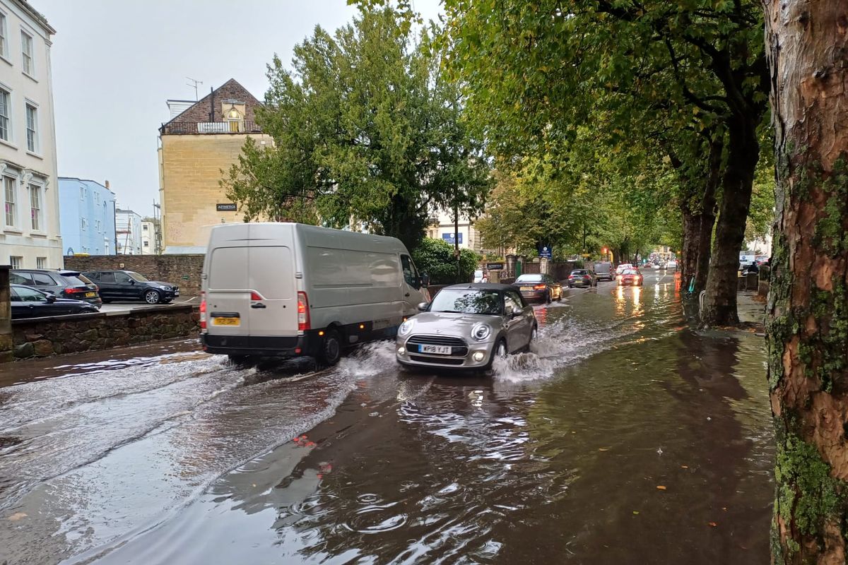One of the main aims of the project is to prevent flooding at the bottom of Whiteladies Road