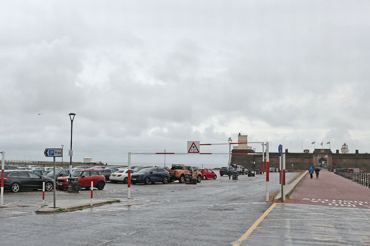One notice was seen at the Fort Perch Rock car park in New Brighton