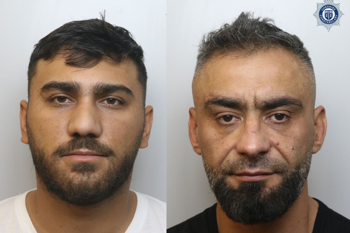 Samir Barbulesteanu, left, and Ion Zaharia