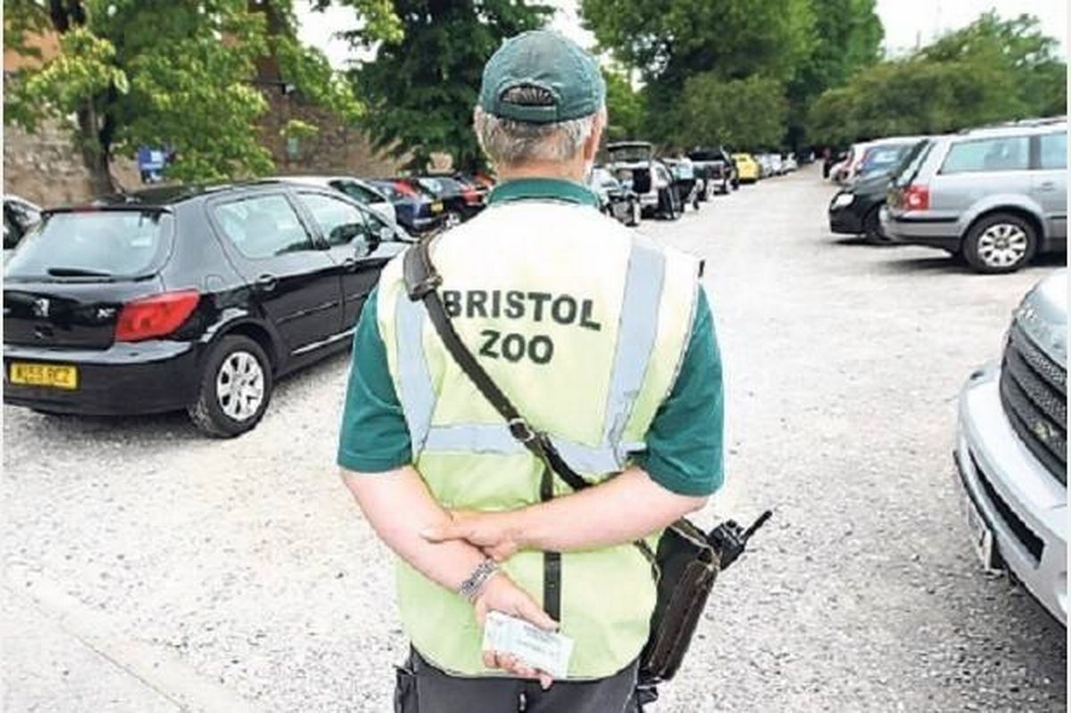 Not me, guv: The mythical Bristol Zoo parking attendant has never existed and ownership of the car park isn't in dispute