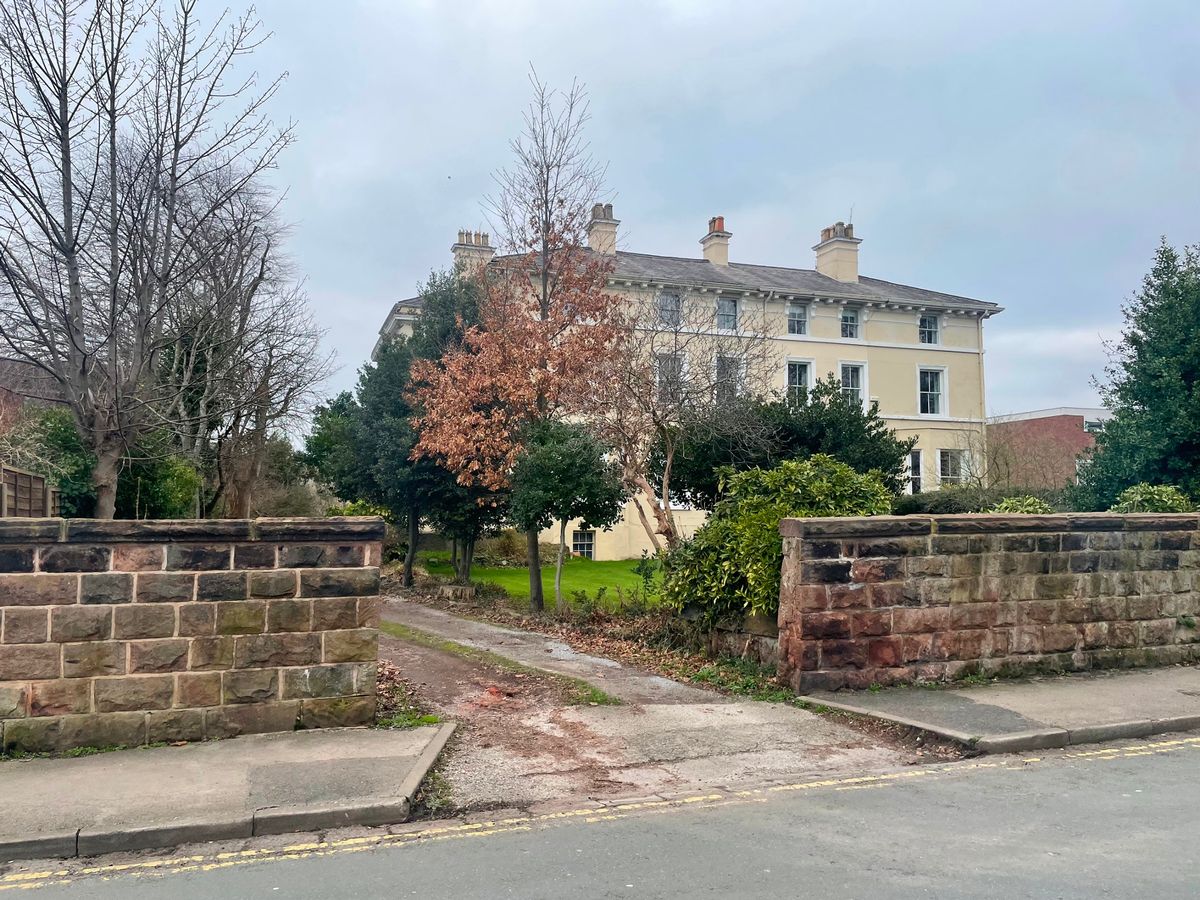 Battlecrease House on Riversdale Road in 2026, where Florence and James Maybrick lived in the late 19th century