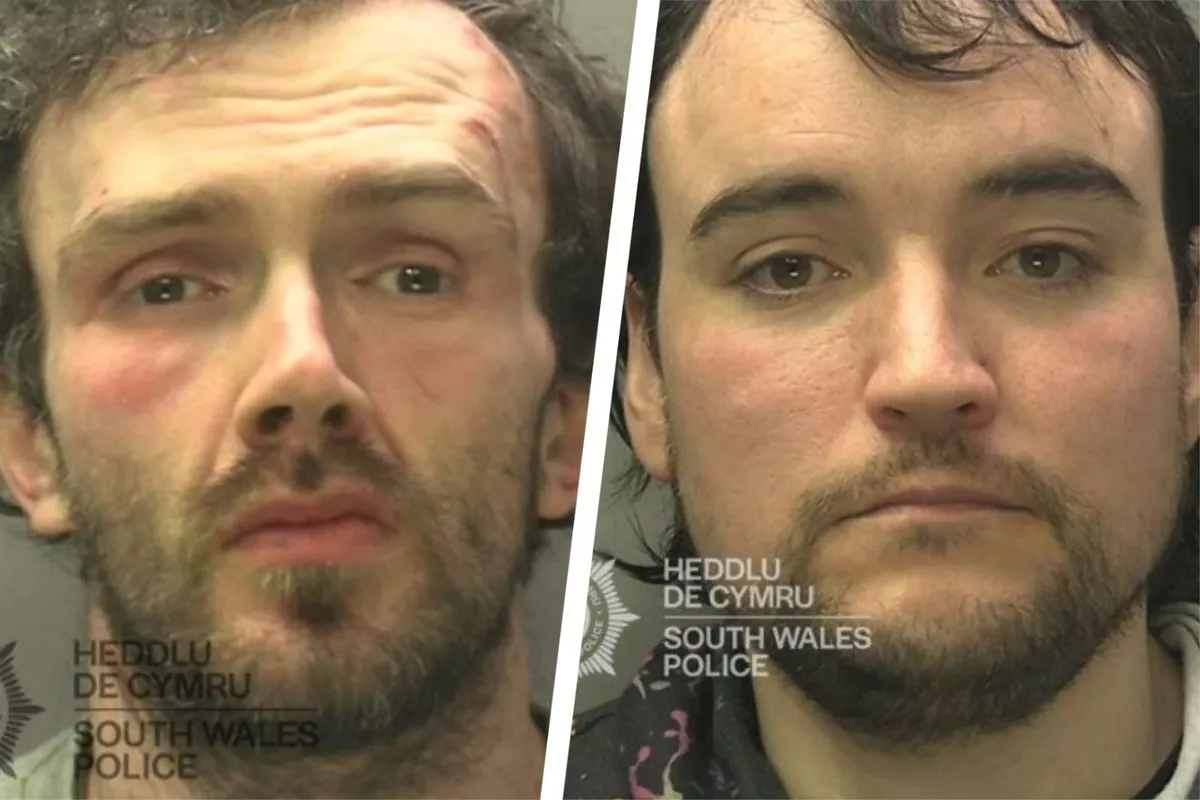 Ceri Gibson (left) and Christopher Palmer