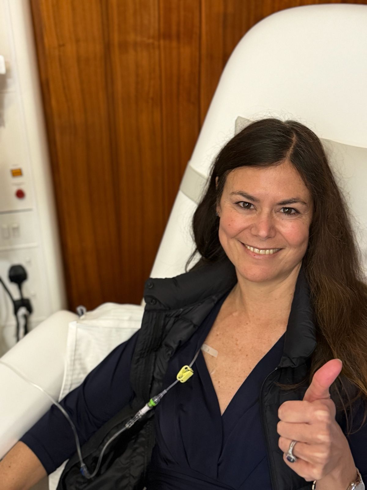 Cecilia Capolupo in hospital