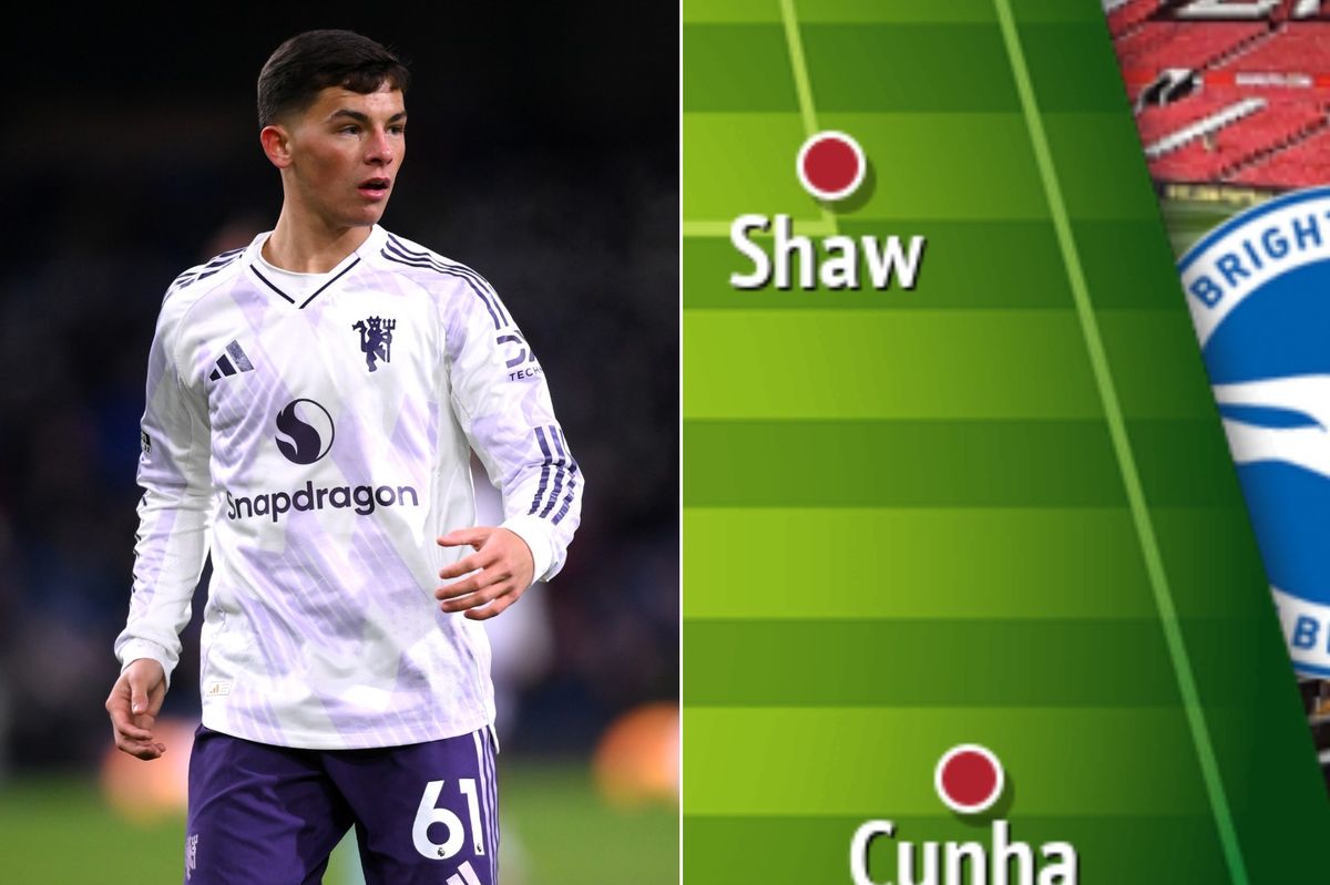 Manchester United could give a full debut to Shea Lacey in the FA Cup third round this afternoon