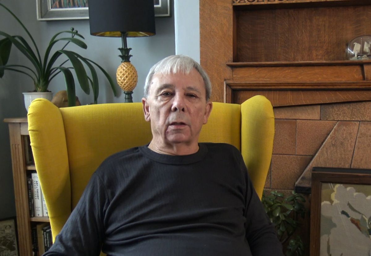 Keith Cocklin in his interview as part of the Chinese and British Exhibition held in Central Library, Liverpool. Curated by The Sound Agents in partnership with Liverpool Chinese families, The British Library and the Living Knowledge Network