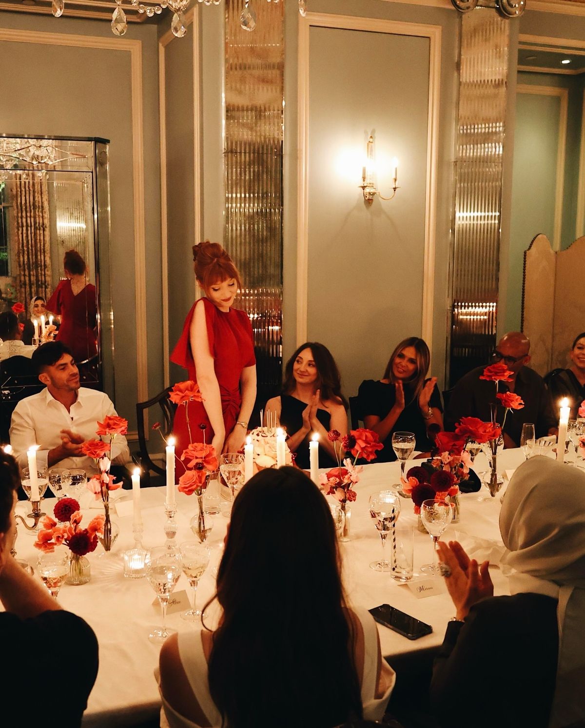 Nicola Roberts birthday celebrations