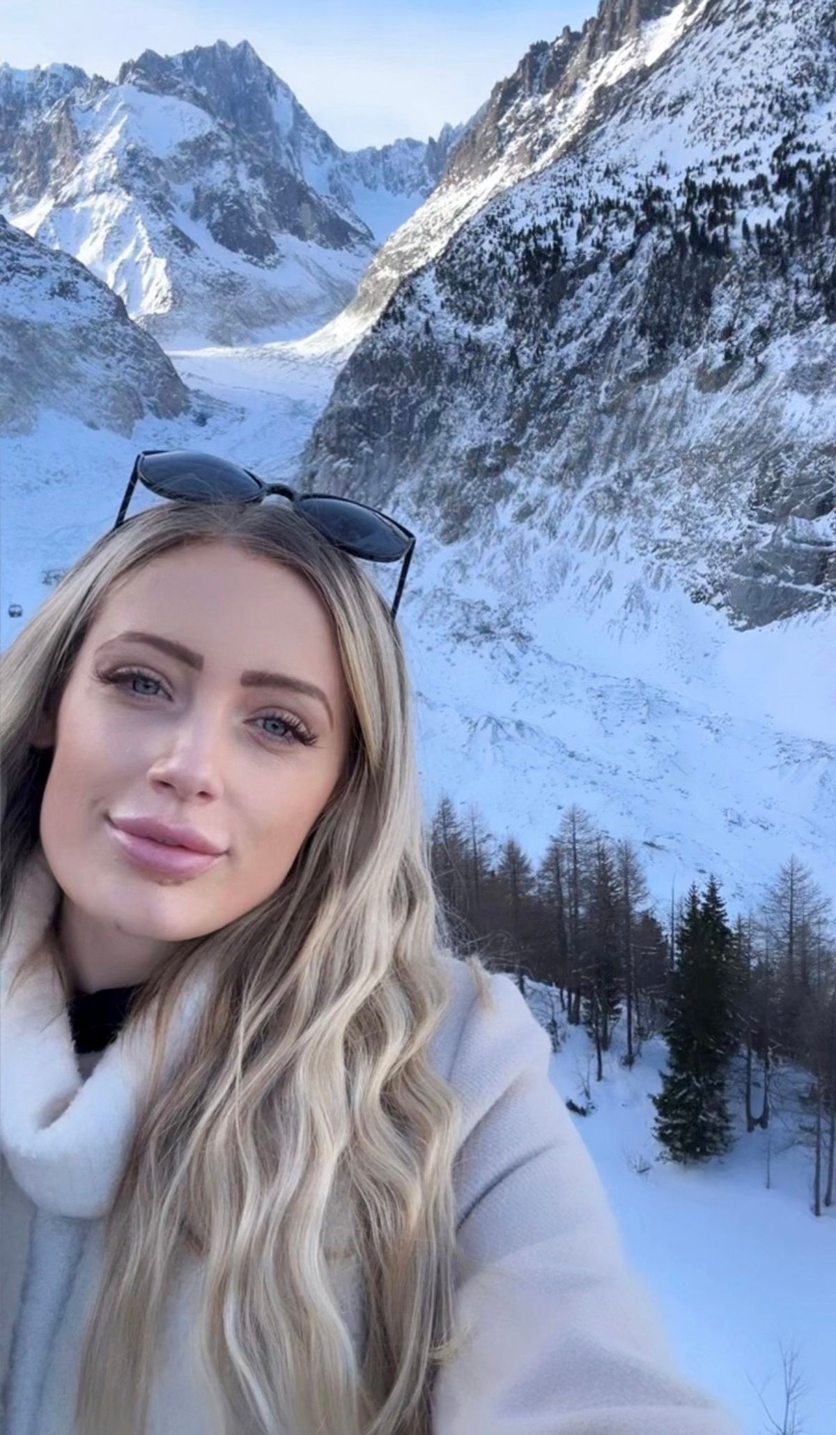 Emily Gibbs in Chamonix in the French Alps