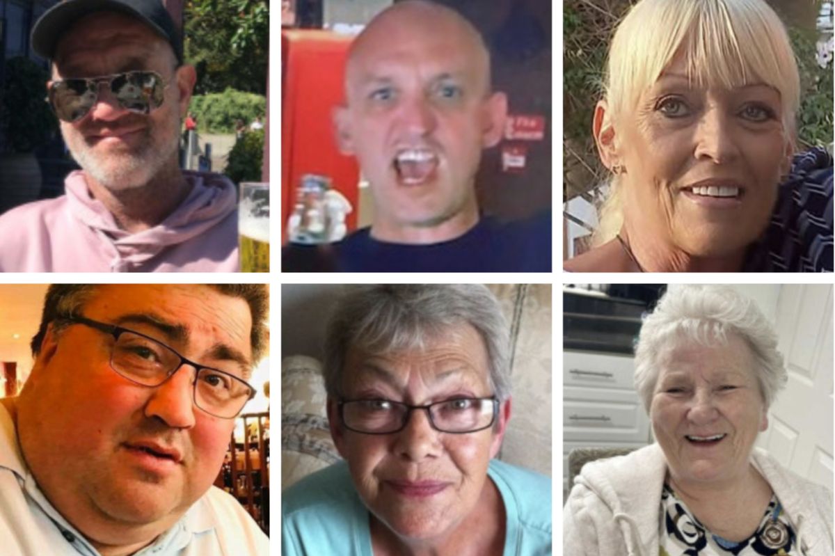 Top, l-r: Michael Westgate, Michael Young, Julie Rocks; Bottom, l-r: Christopher Wright, Jennifer Wright, Julie Turner