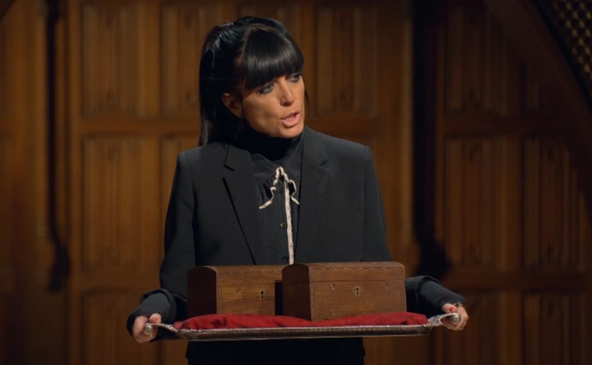 Two 'chests of chance' were brought out but only one contained a game-saving shield