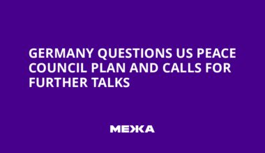 Germany questions US Peace Council plan and calls for further talks | Ukraine news