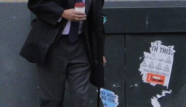 EastEnders and James Bond actor Colin Salmon is pictured outside Lavender Hill Magistrates' Court where he was spared a driving ban after being caught speeding