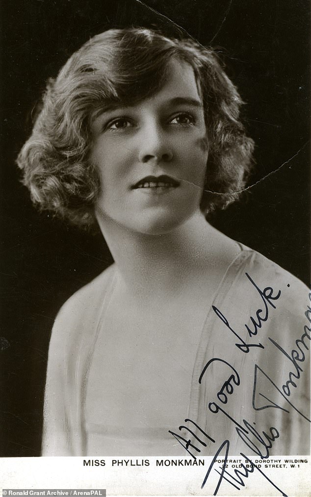 Phyllis Monkman was a well-known actress, dancer, and singer who appeared in revues and silent films