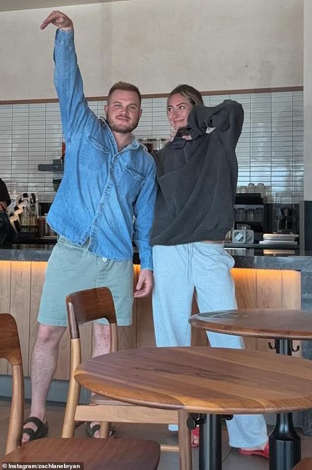 In a clip shared to Instagram by gossip site DeuxMoi, the singer could be seen carrying Leonard down a crowded street before the pair jumped into a vintage green convertible after the nuptials