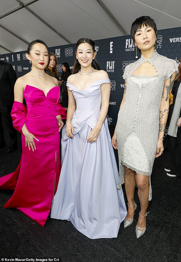 She was joined by Arden Cho and May Hong
