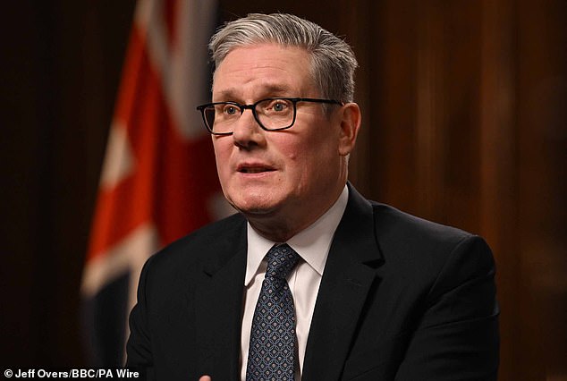 Keir Starmer was accused of plotting a full-scale Brexit betrayal on Sunday as he battles to shore up his faltering leadership