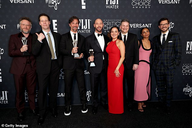 Meanwhile, The Studio beat out Hacks and a field including Abbott Elementary (ABC), Elsbeth (CBS), Ghosts (CBS), Nobody Wants This (Netflix), Only Murders in the Building (Hulu), and The Righteous Gemstones for Best Comedy Series