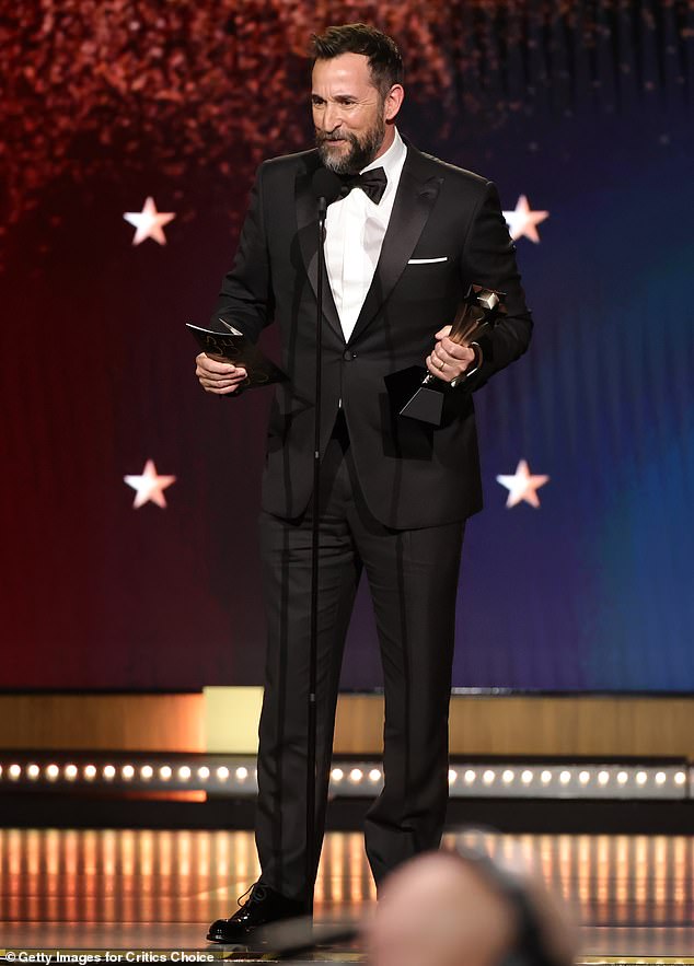 The 54-year-old actor took home Best Actor in a Drama Series as the show also took home the most coveted television award Best Drama Series