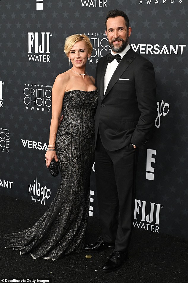 The Pitt star Noah Wyle, 54, was joined by stunning wife Sara Wells