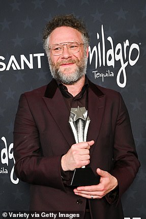 Seth Rogen earned Best Actor in a Comedy Series for The Studio