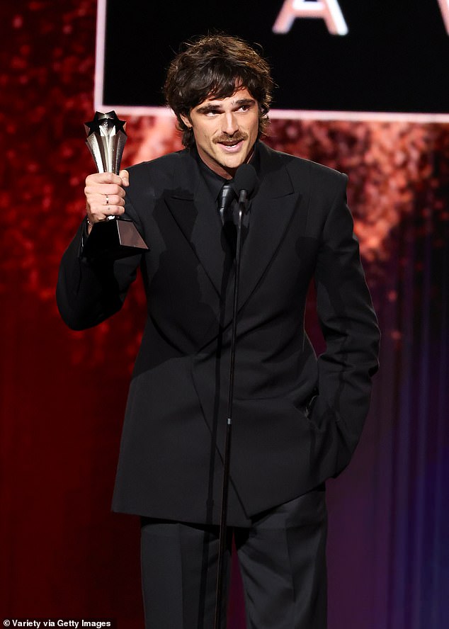 Jacob Elordi earned Best Supporting Actor for his work on Guillermo Del Toro's Frankenstein