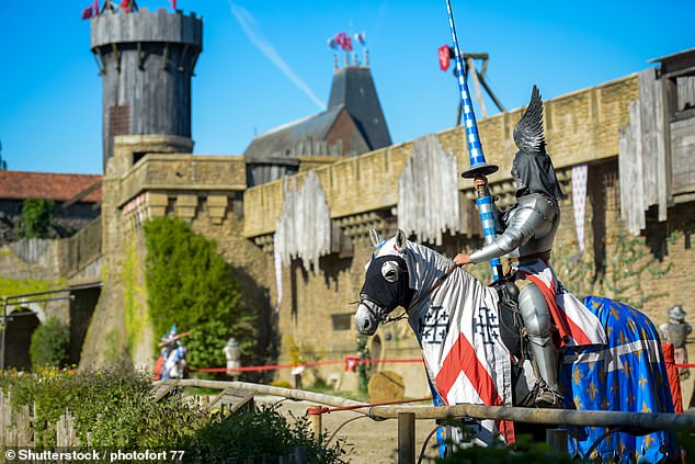Visitors can watch a Roman duel in a replica amphitheatre one moment, before finding themselves in the trenches of the First World War the next