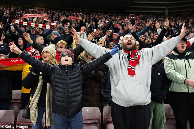 Sunderland fans have been enjoying life back in the top-flight this season, with their side eighth in the standings - although they have drawn their last four consecutive league games