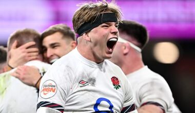 England won 11 of their 12 matches in 2025 - now Steve Borthwick’s side, with Henry Pollock (above) to the fore, has got the potential to win a first Six Nations title since 2020