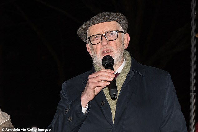Jeremy Corbyn MP addresses demonstrators outside Downing Street protesting against the US military attack on Venezuela, calling on the British government to condemn the forced removal of Maduro and demanding his return to Venezuela
