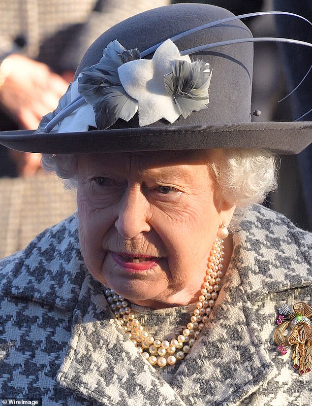 Described by Mr Jobson as a 'defining moment' for the monarchy, the Sandringham Summit illustrated the Queen's absolute commitment to her role as its head. Pictured: Her Majesty on January 19, six days after the summit
