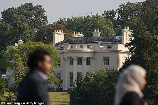 One of London's most famous mansions, nicknamed the capital's 'White House', was at the centre of the year's biggest and most mysterious property deal