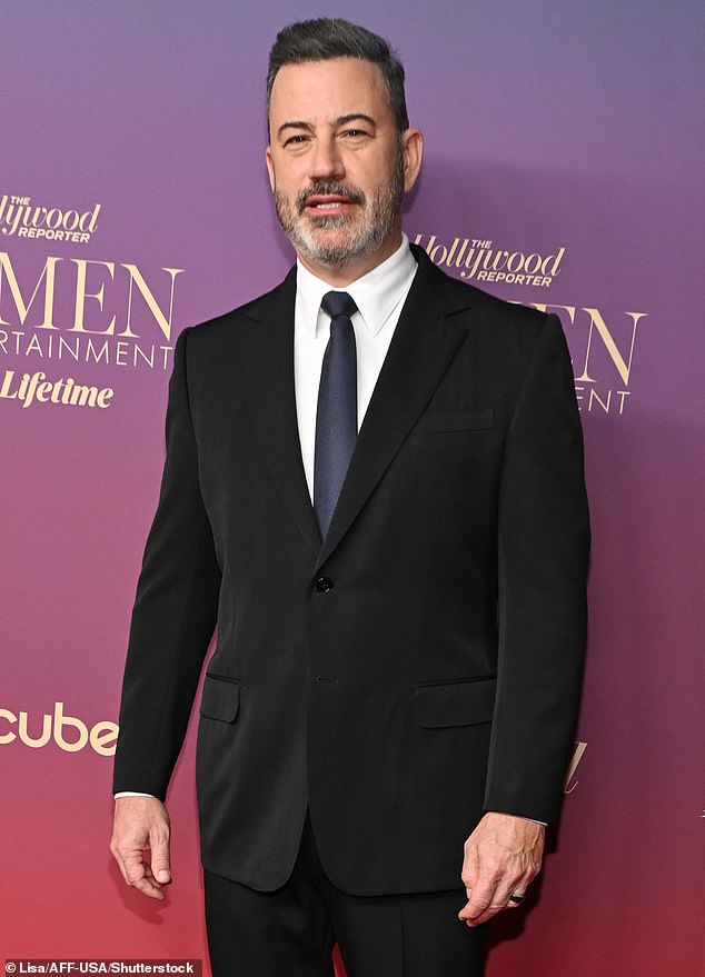 Jimmy Kimmelreturned to late-night on Monday after a break and didn¿t waste a second taking aim at Donald Trump; (pictured December)