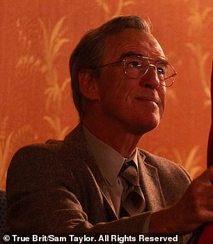 Amir commented Pierce was in the special effects chair for hours as a team worked hard to transform him into Brendan