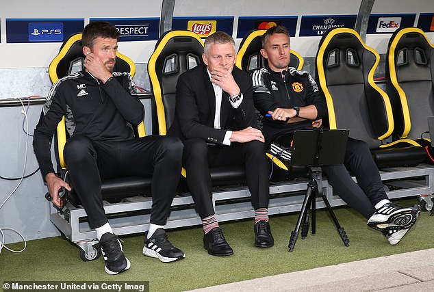 Solskjaer also spent time with his former coaching staff, many of whom are also his close personal friends, and he and Carrick were seen at one of Kieran McKenna's Ipswich games