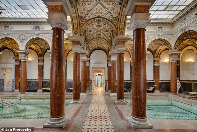 The hotel was frequently used by King Edward VII between 1897 and 1909 and is now a UNESCO site