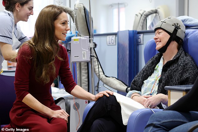 Data from the Court Circular revealed the mother-of-three undertook 68 public engagements after announcing she was in remission during an emotional visit to the Royal Marsden Hospital in London, where she received treatment