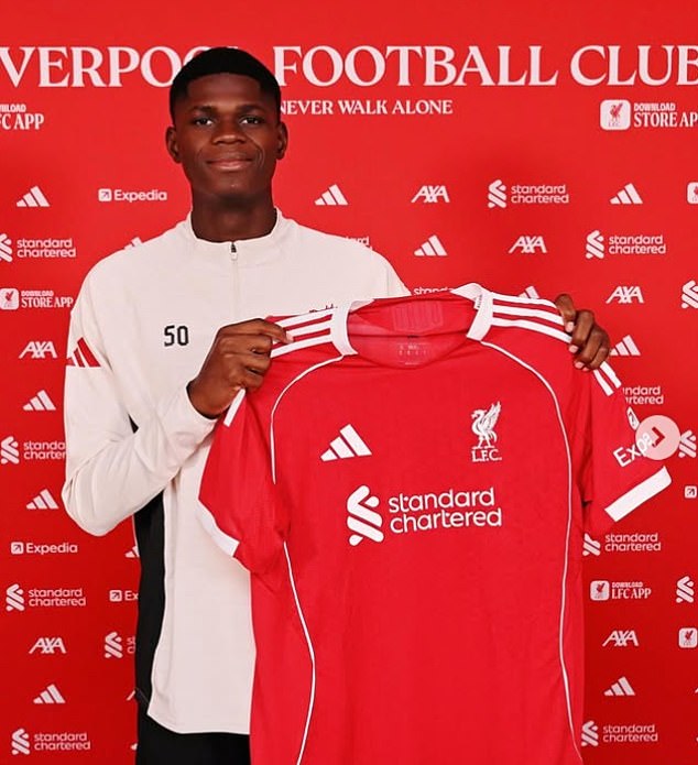 Liverpool have confirmed the signing of young Senegal central defender Mor Talla Ndiaye