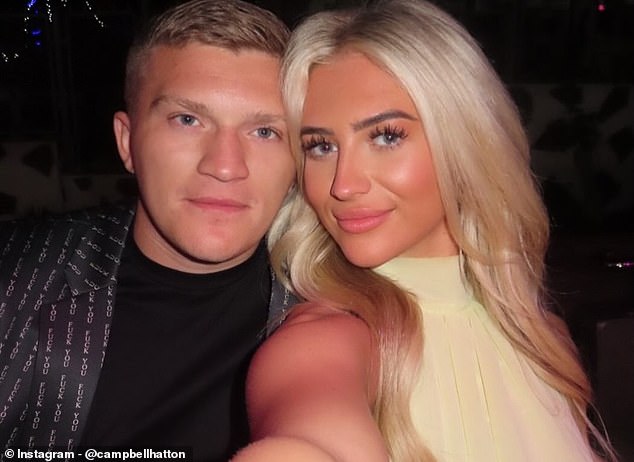 Campbell Hatton has found love with Brooke Heaton, the daughter of one of his father Ricky's best friends